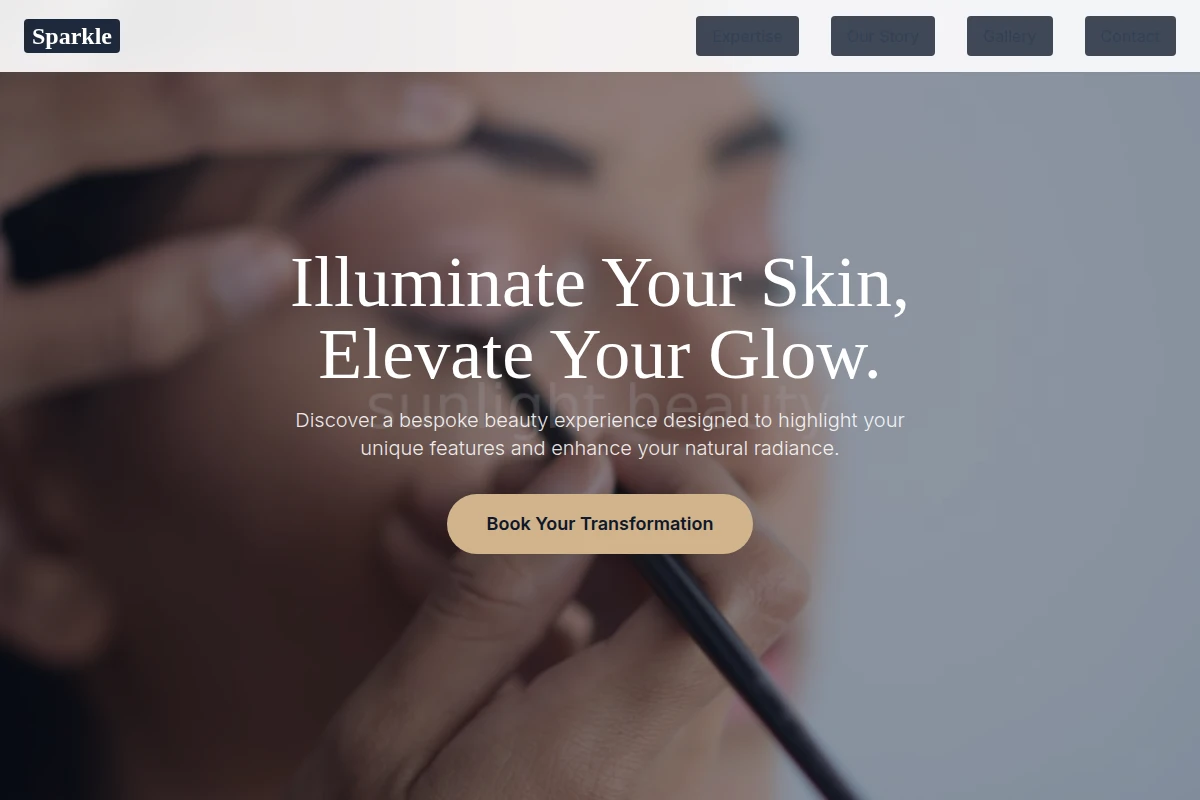 Sparkle Makeup Artist
