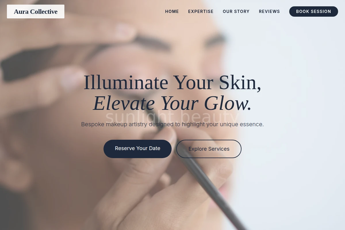 Golden Makeup Artist